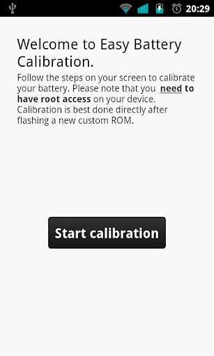 Easy Battery Calibration