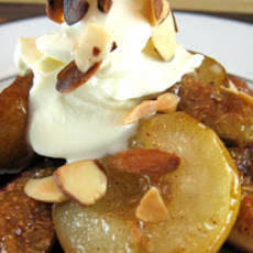 Roasted Spiced Pears and Figs with Almonds
