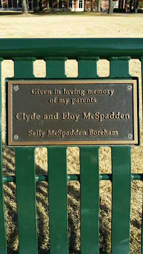 Clyde and Floy McSpadden Memorial 