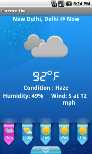 forecast-live for android screenshot