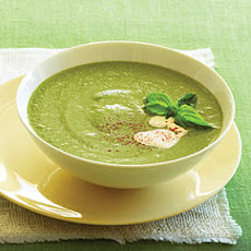 Creamy Basil Zucchini Soup