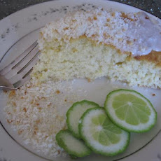 Key Lime Coconut Cake