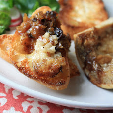 Roasted Bone Marrow with Shallot and Currant Confit