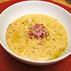 Dinner Tonight: Greek Yellow Split-Pea Soup with Red Onion and Lemon