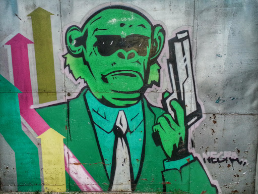 Graffiti Mono Agente Secreto
