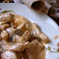 Pollo a La Crema