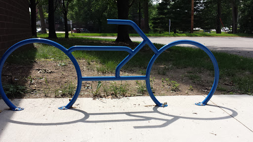 Bicycle Sculpture Bike Rack