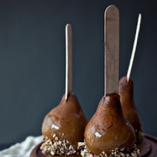 Cardamom Honey Caramel Pears