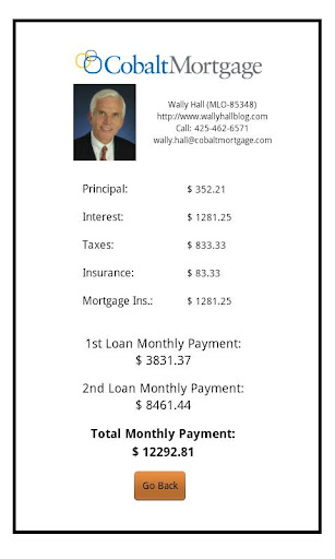 Wally Hall's Mortgage Calculat