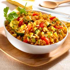 Roasted Vegetables 'n Rice 