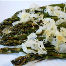 Broiled Asparagus Parmesan