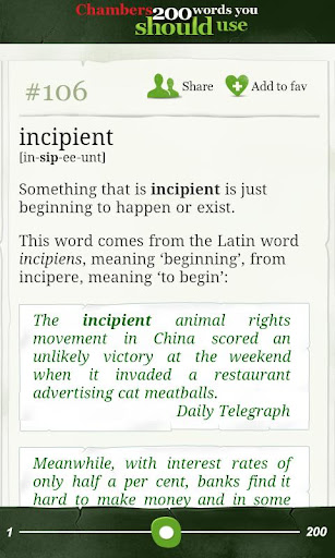【免費書籍App】Chambers 200 Words-Should Use-APP點子