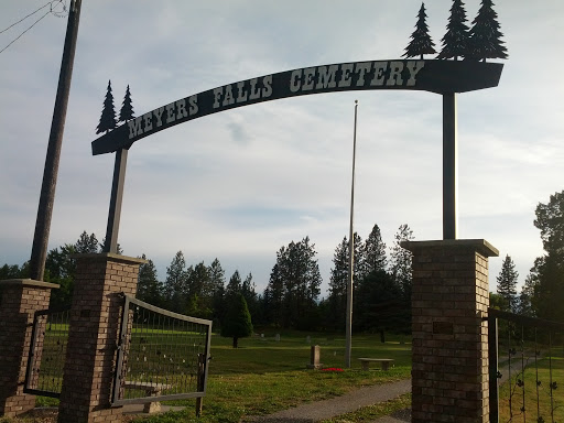 Meyers Falls Cemetery Gate To Grace