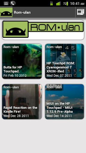 Rom-Ulan Blog Viewer