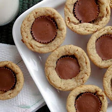 Peanut Butter Peanut Butter Cup Cookies