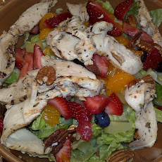 Strawberry and Orange Chicken Salad