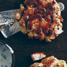 Salmon Cakes with Lemon Yogurt Sauce