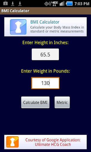 BMI Calculator