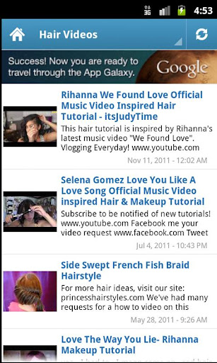 beauty-tv for android screenshot
