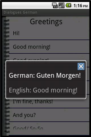 【免費通訊App】Dialogues German-APP點子