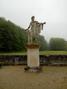 Statue du jardin du château