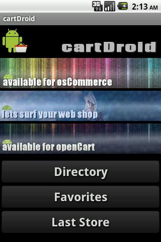 osCommerce openCart Catalog