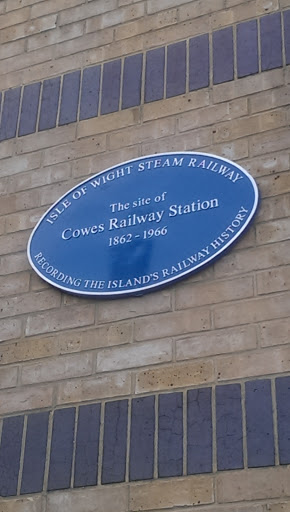 Site of Cowes Railway Station 1862 - 1966