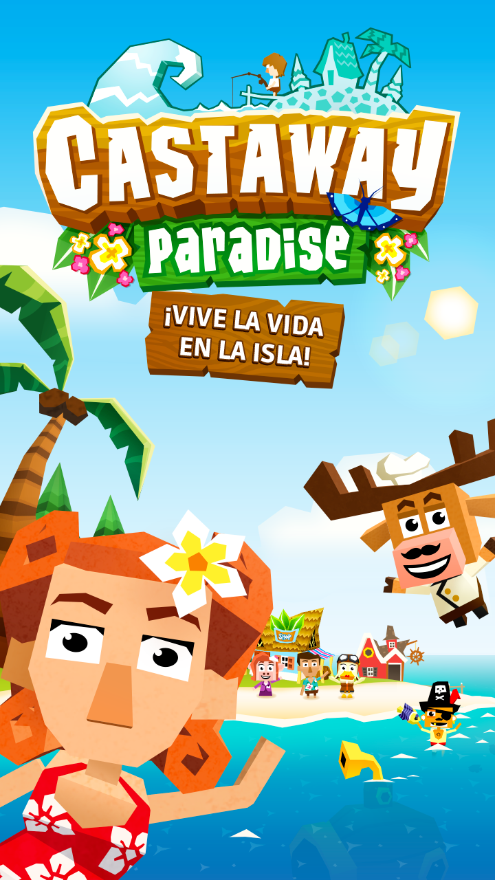 Android application Castaway Paradise - Island Sim screenshort