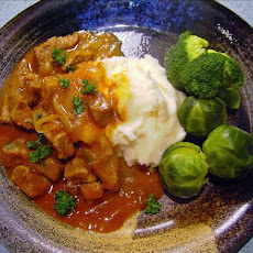 Beef Slow Oven Cooked in Beer