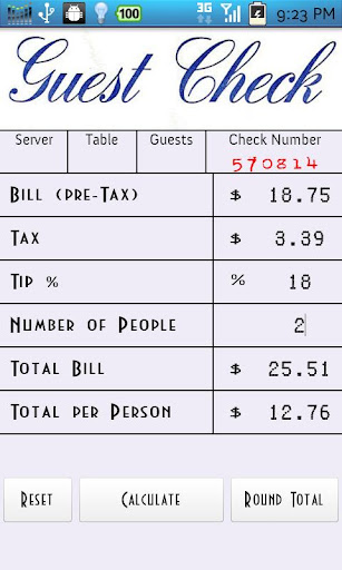 Tip Calculator by SSS