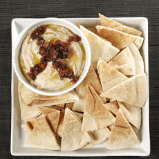 White Bean Hummus with Kalamata Relish