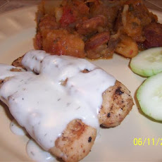Chicken With Blue Cheese
