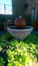 Bubbling Sphere Fountain