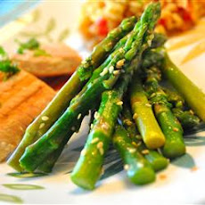 Lemon-Sesame Asparagus