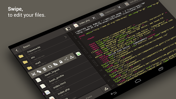 Codeanywhere screenshot