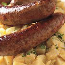 Sausages with Warm Potato Salad