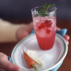 Raspberry-Herb Cocktail