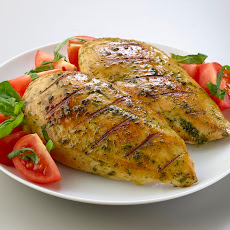 Pesto Rubbed Chicken