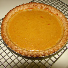 Alton Brown's Yogurt Pumpkin Pie