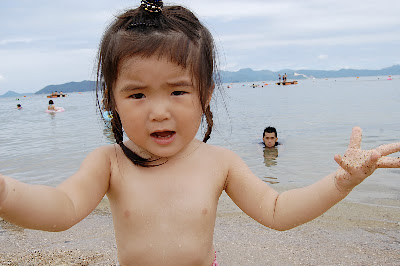 海水浴画像