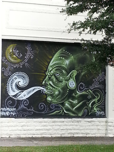 Breathe Of The Genie Moon Mural 