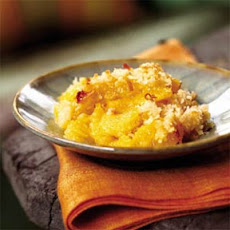 Orange Crisp with Coconut Topping