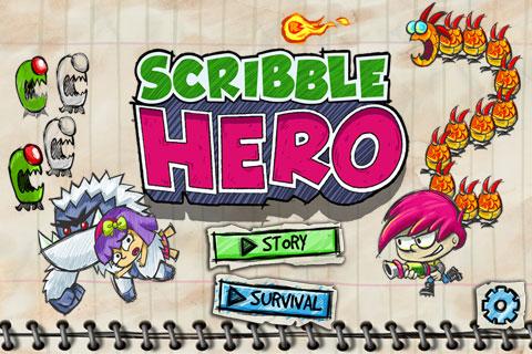 Android application Scribble Hero screenshort