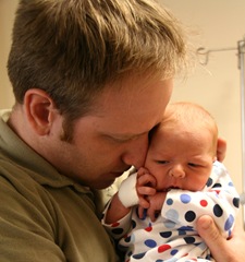 Myself and Kaniel at the hospital.