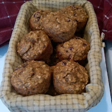 Healthy Banana-Oatmeal-Craisin Muffins - Ww Points Plus = 4
