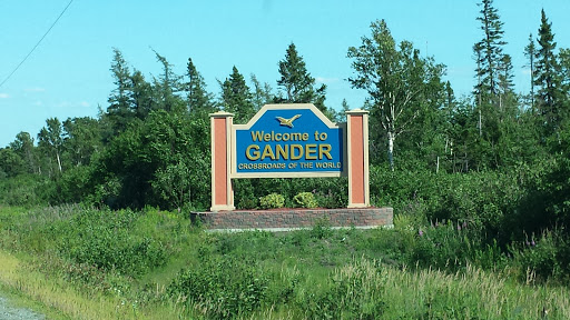Welcome To Gander Sign