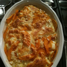 Summer Squash Au Gratin