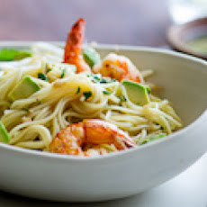 Shrimp & Avocado Noodle Salad