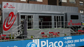 Cabina prensa vuelta a España 2008 Cabina prensa vuelta a España 2008