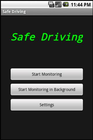 Safe Driving